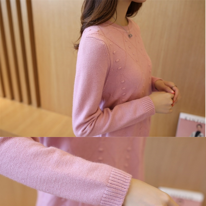 Áo len nữ dáng dài ❤️❤️DÀY DẶN ❤️❤️ Áo len nữ Hàn Quốc - Lemone