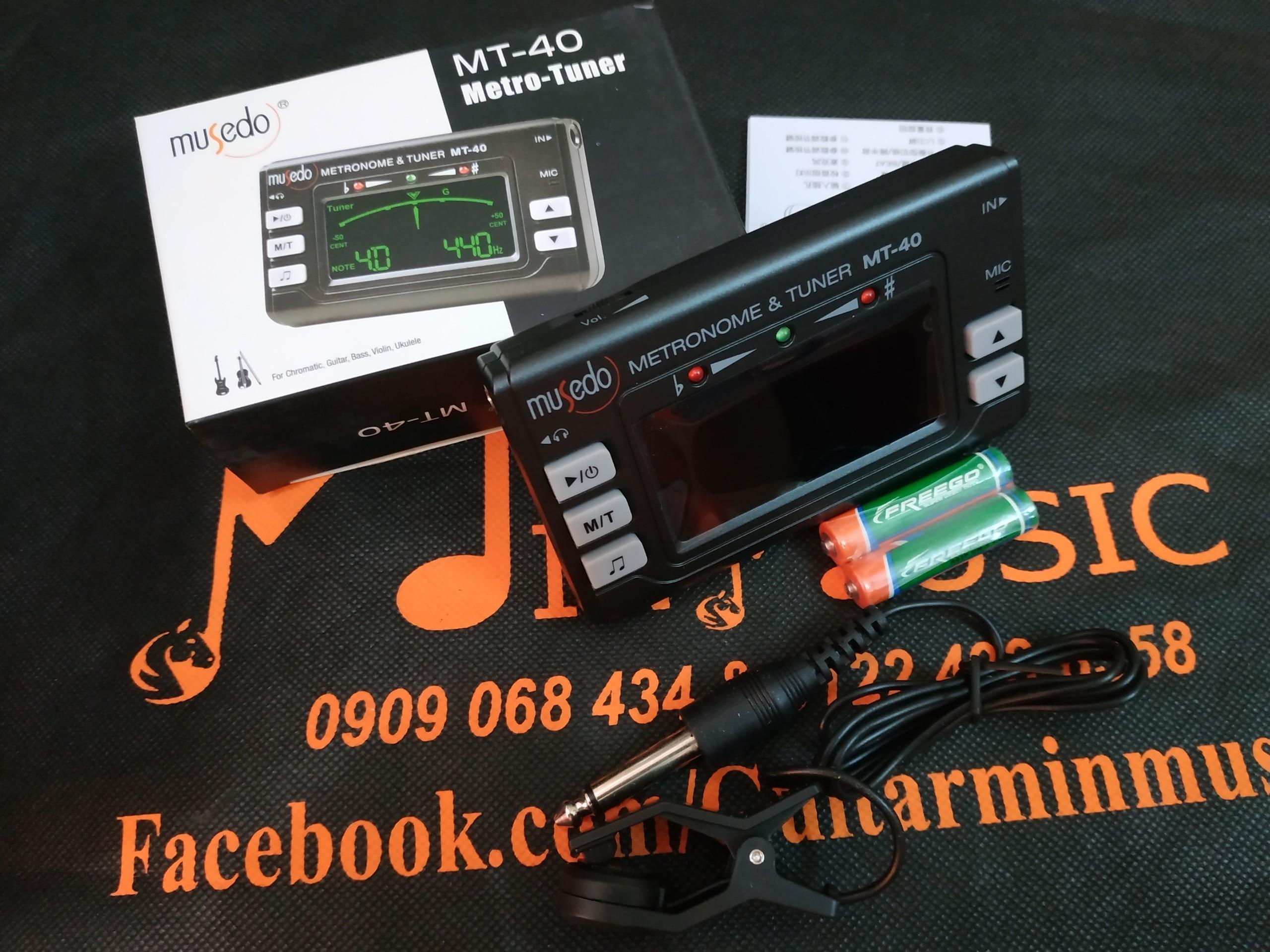 Máy Đánh Nhịp Guitar Musedo MT-40