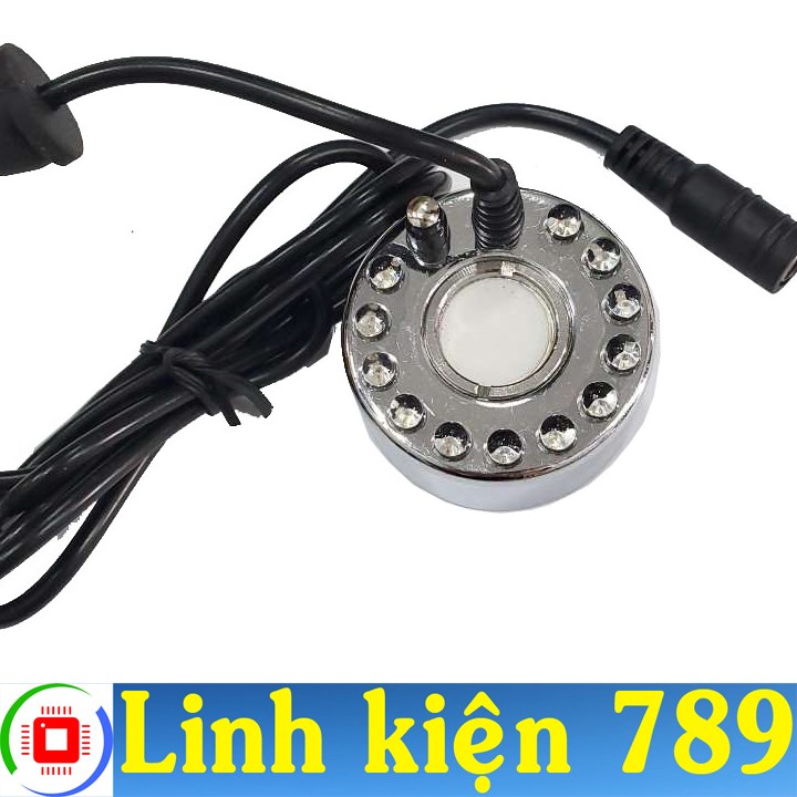 Động cơ phun sương siêu âm 24vdc 12 led màng 20mm - linh kiện 789