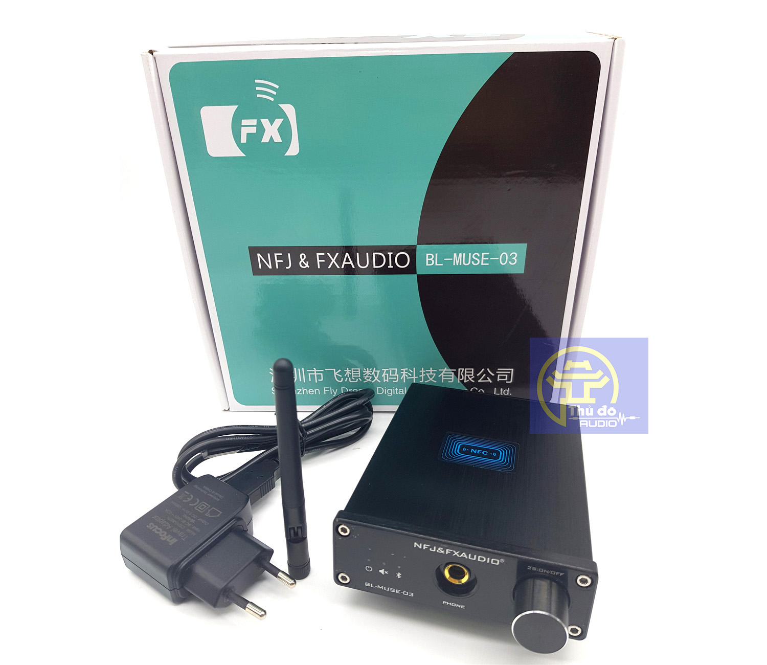 DAC Giải Mã Bluetooth 4.2 & NFC, aptX, FX-AUDIO BL-MUSE-03