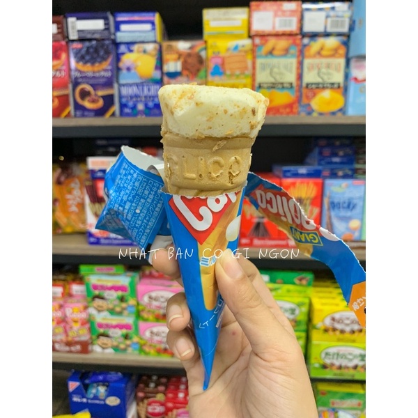 Bánh que kem Glico Nhật Bản big size 34g