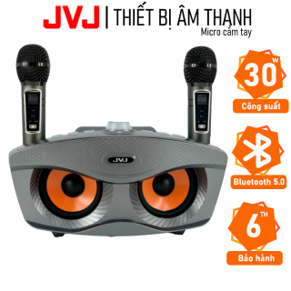 Loa Bluetooth kèm micro hát karaoke Không dây JVJ SD306 plus bản 2020 đa năng - Phiên Bản Nâng Cấp hỗ trợ hiệu ứng âm thanh, công suất loa lớn, Bass cực chuẩn thẻ nhớ, USB, jack 3.5mm tương thích với mọi thiết bị BH 6 Tháng thumbnail
