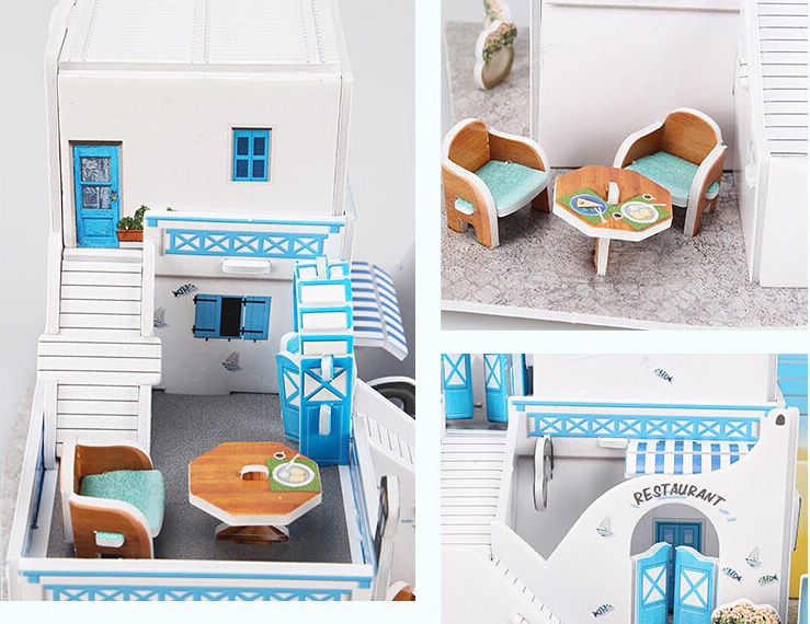 Mô hình giấy 3D CubicFun - Greece Style