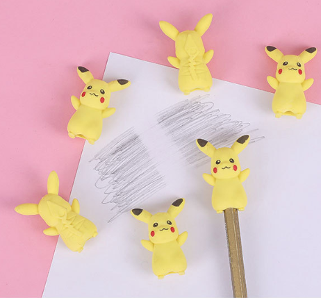Gôm Tẩy Bút Chì Hình Pikachu Dễ Thương