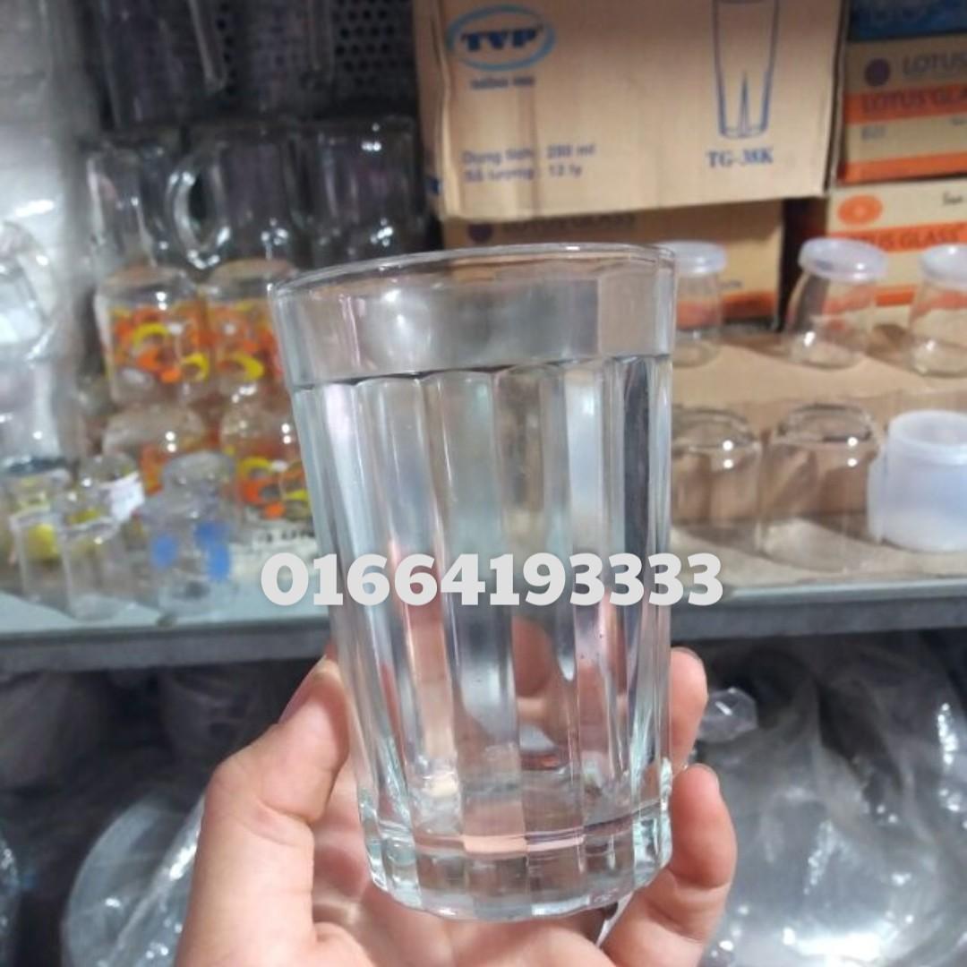 Low Glass Iced Tea Cups 280ml Set of 6