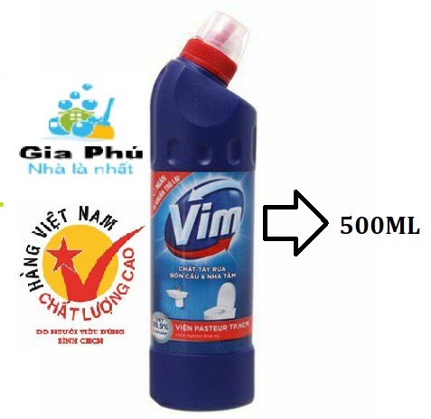 Nước tẩy toilet VIM 500ml Gia Phú
