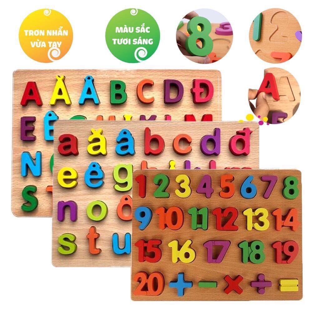 HappyKids - Bảng chữ số nổi (NEW)