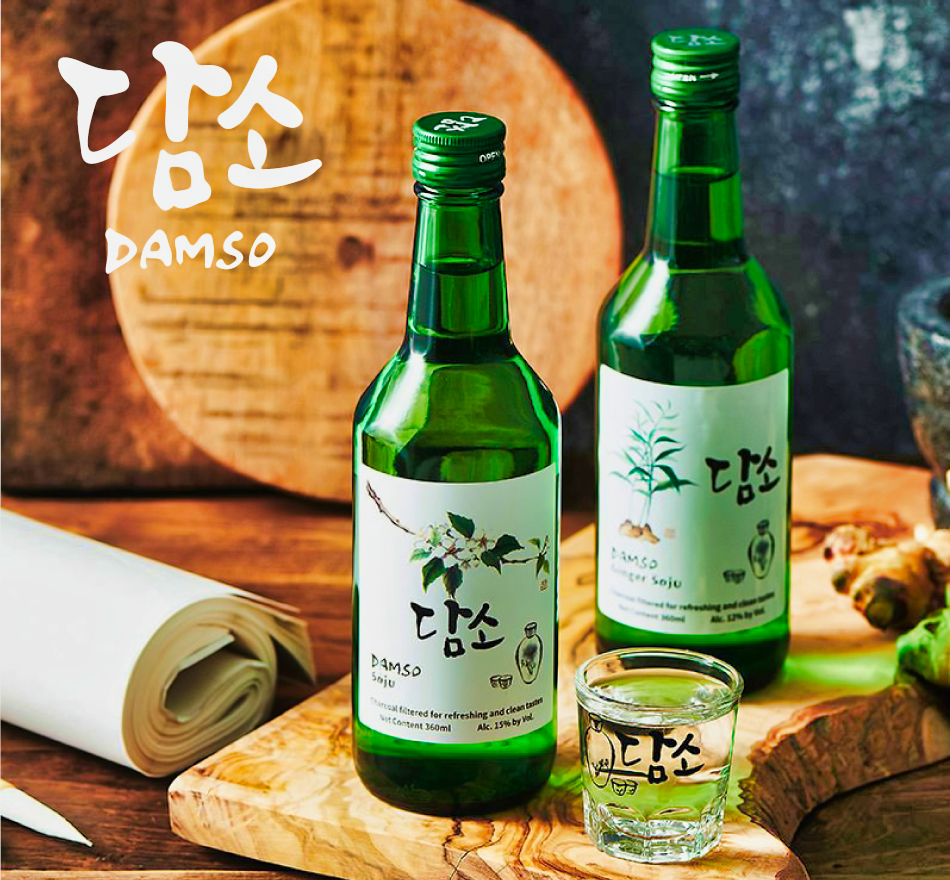 Rượu Soju Damso Hàn Quốc 360ml - Vị Dứa