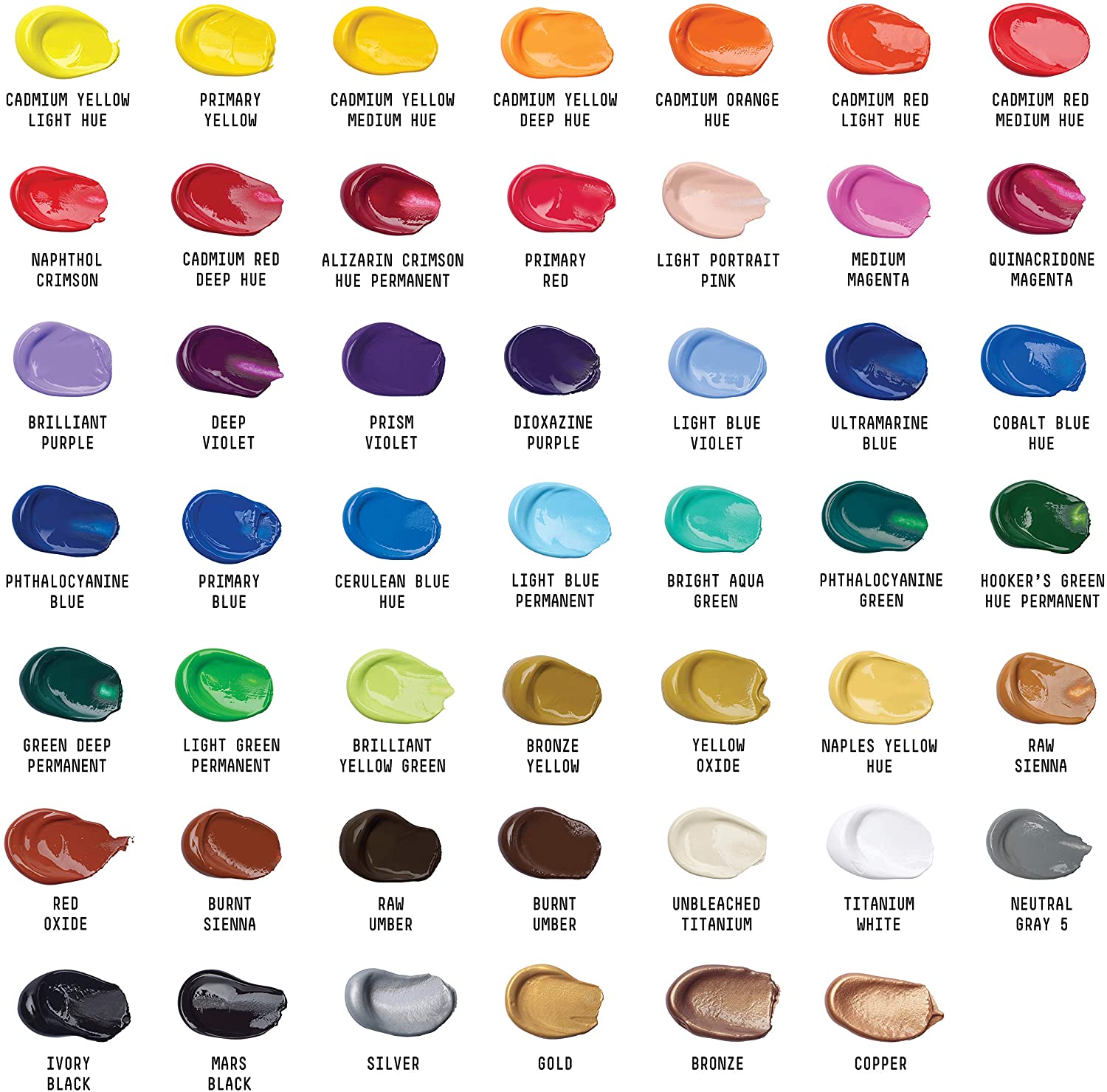 Màu vẽ phổ thông Liquitex Acrylic Basics - 118ml (4Oz)