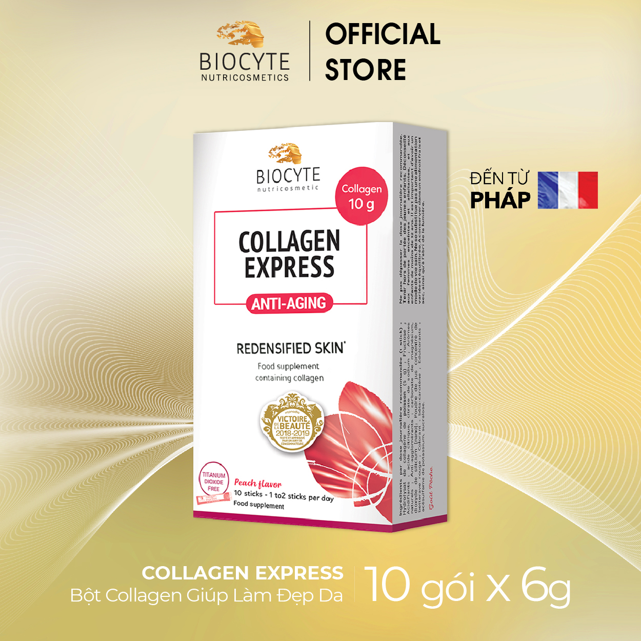 B03 Bột collagen làm đẹp da BOC Collagen Express - Biocyte