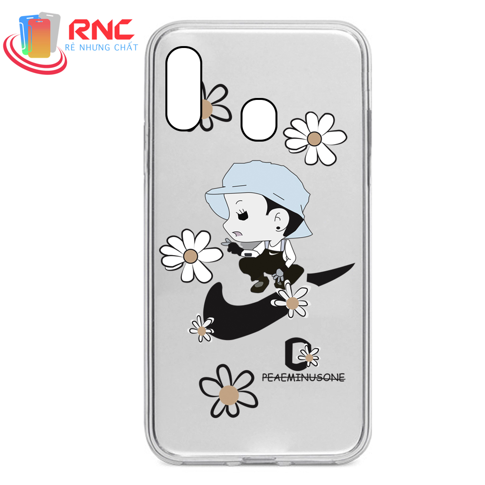[HCM]Ốp lưng Xiaomi Redmi Note 7/Note 7 Pro Hoa Cúc Peaceminusone dẻo trong Silicone in hình(sản phẩm có 6 mẫu)