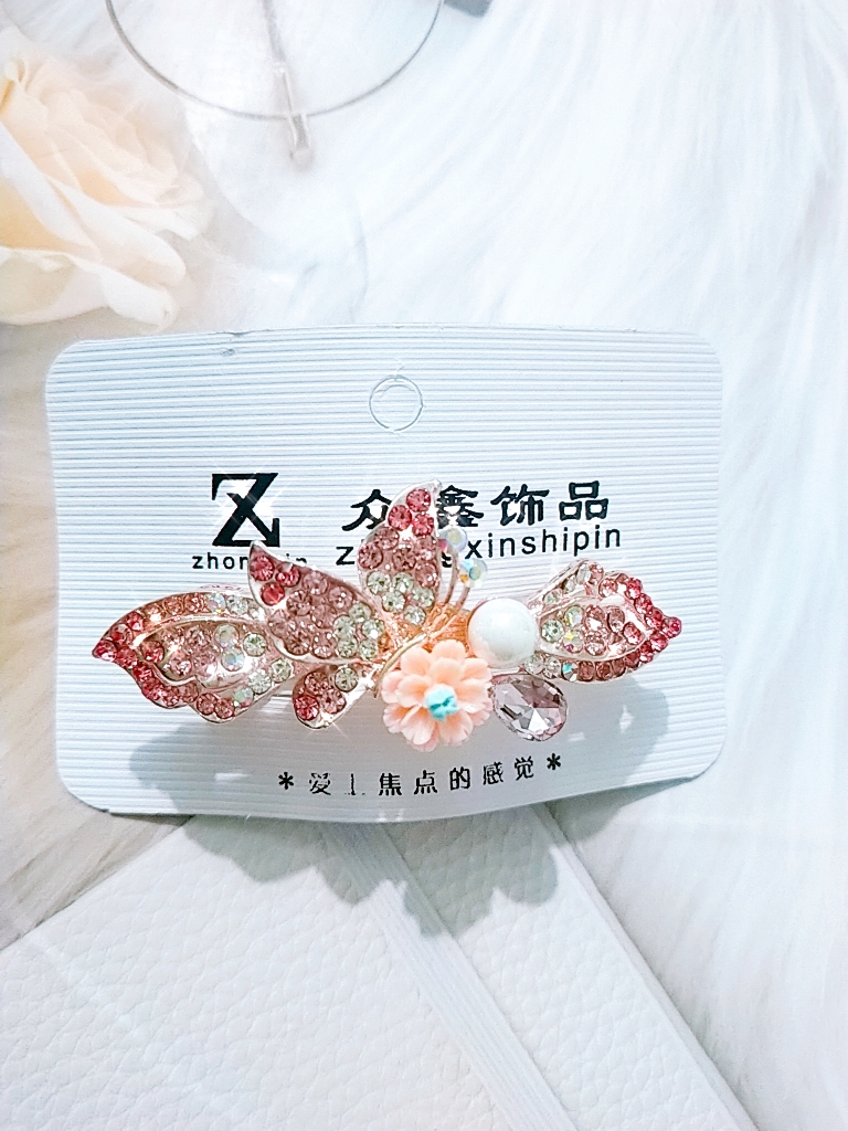 [HCM]KẸP TÓC ĐÍNH ĐÁ LẤP LÁNH 02(KẸP NỬA TÓC)