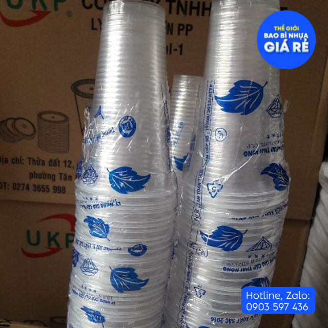 [ HCM - 50 ly ] Ly Nhựa sọc PP 700ml - dùng 1 lần