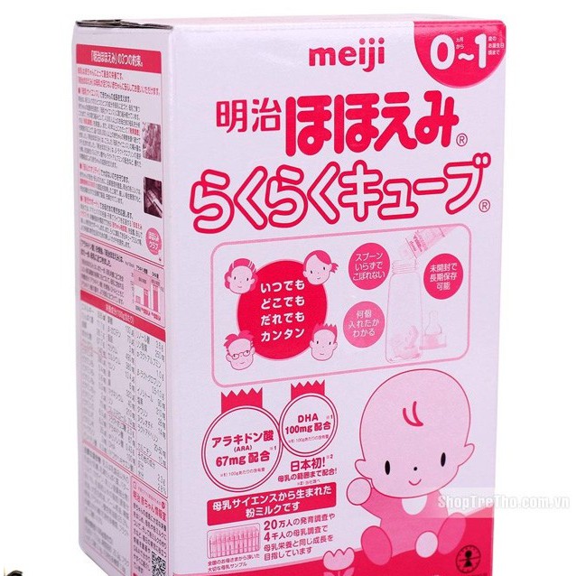 Sữa Meiji Thanh 0-1 Nội Địa (24 Thanh)