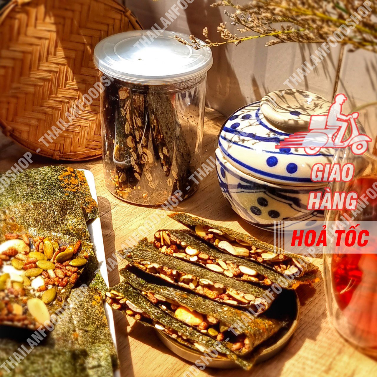 Rong Biển Kẹp Hạt Dinh Dưỡng - Lon 150gr