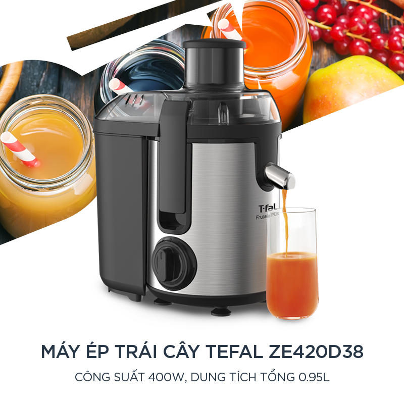 Máy ép trái cây Tefal ZE420D38