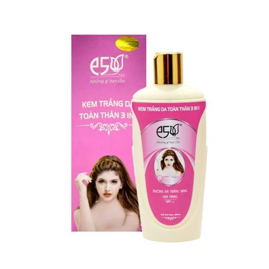 [HCM]KEM TRẮNG DA TOÀN THÂN 3 IN 1 E5 200ml