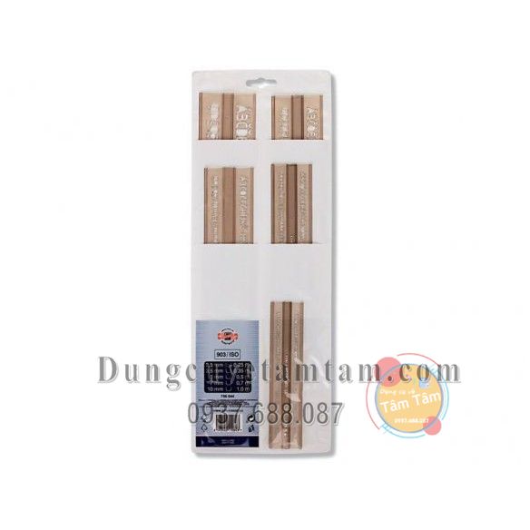 Thước chữ 0.25 / 0.35 / 0.5 /  0.7mm và thước chữ bộ, Thước Gốt Chữ KOH-I-NOOR -Dụng cụ vẽ Tâm Tâm
