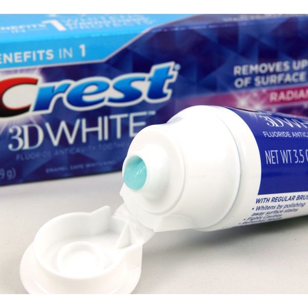 [HOÀN TIỀN 15%] [HÀNG MỸ, DATE 2024] Kem Đánh Răng Crest 3D White Radiant Mint / Arctic Fresh / Fresh Mint [Seeme beauty]-BF-010