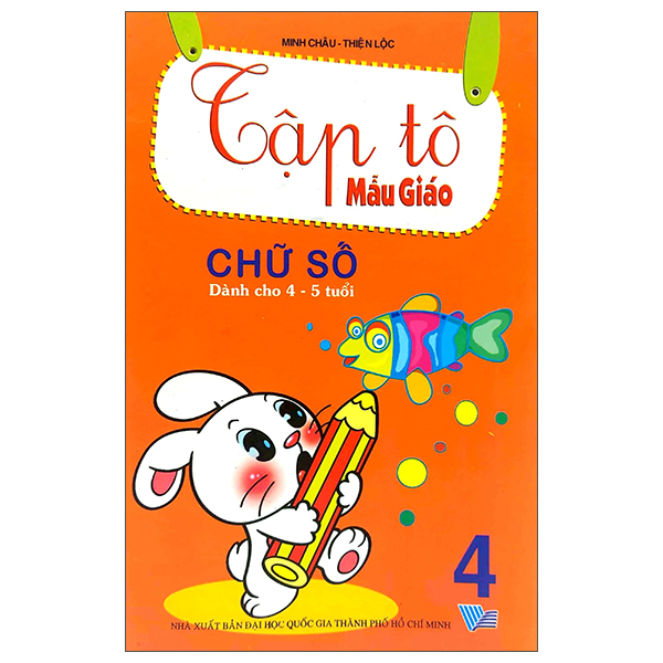 Fahasa - tập tô mẫu giáo: chữ số - tập 4