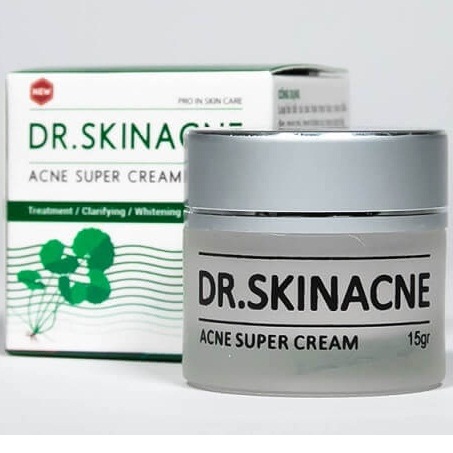 Kem mụn Dr skinance 15g xóa thâm liền sẹo hiệu quả đối với các loại mụn thể nặng như mụn trứng cá, mụn bọc, mụn viêm, mụn đầu trắng, mụn đầu đen ngăn ngừa mụn tái phát