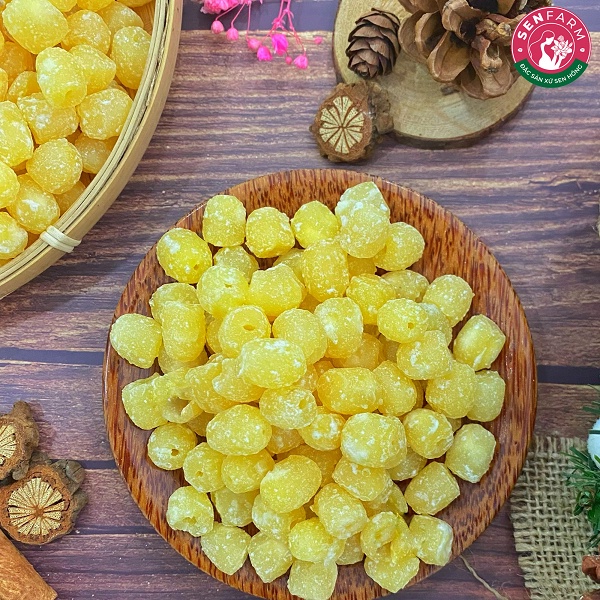 Mứt hạt sen làm bánh trung thu, nấu chè
