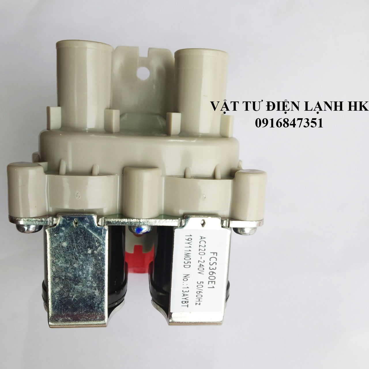 Van cấp nước đôi cho máy giặt Sanyo hàng hãng