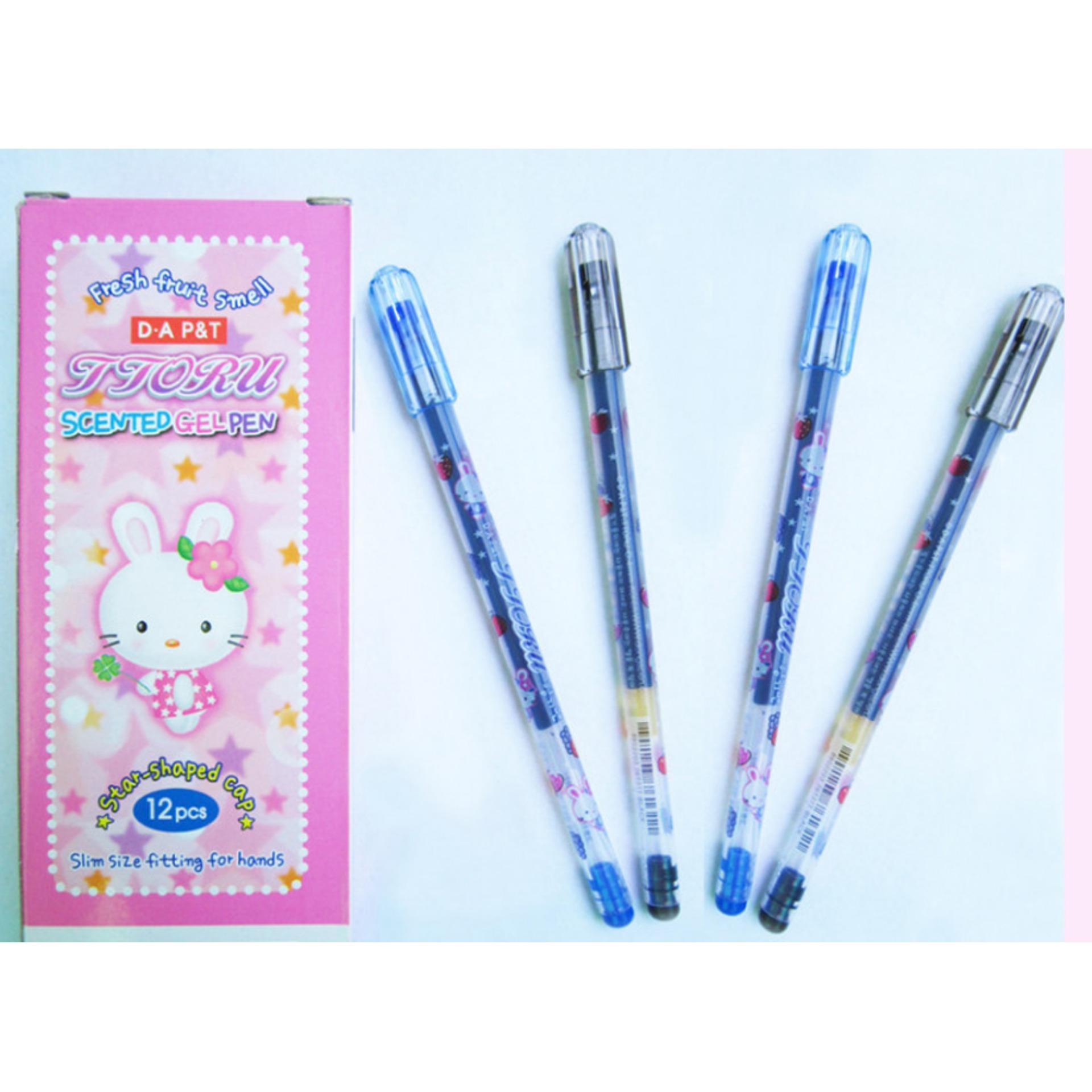 Bộ 10 Bút Ttoru thơm viết nho – mực xanh