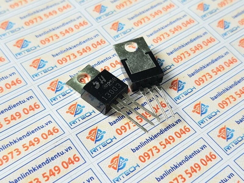Combo5 chiếc 13003 transistor npn 700v 1.5a to-220