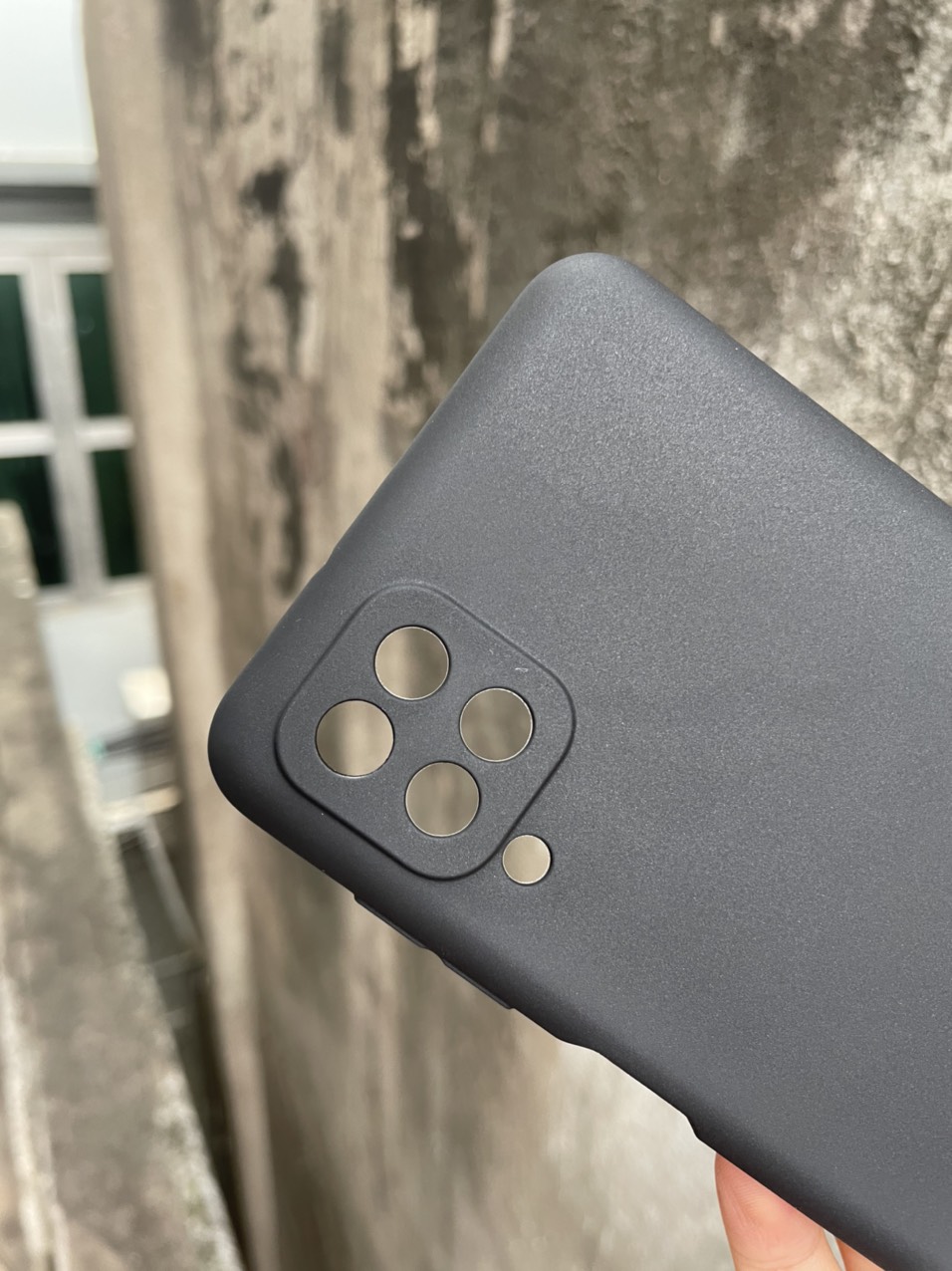 Ốp lưng tpu cho samsung galaxy a12 5g dẻo đen