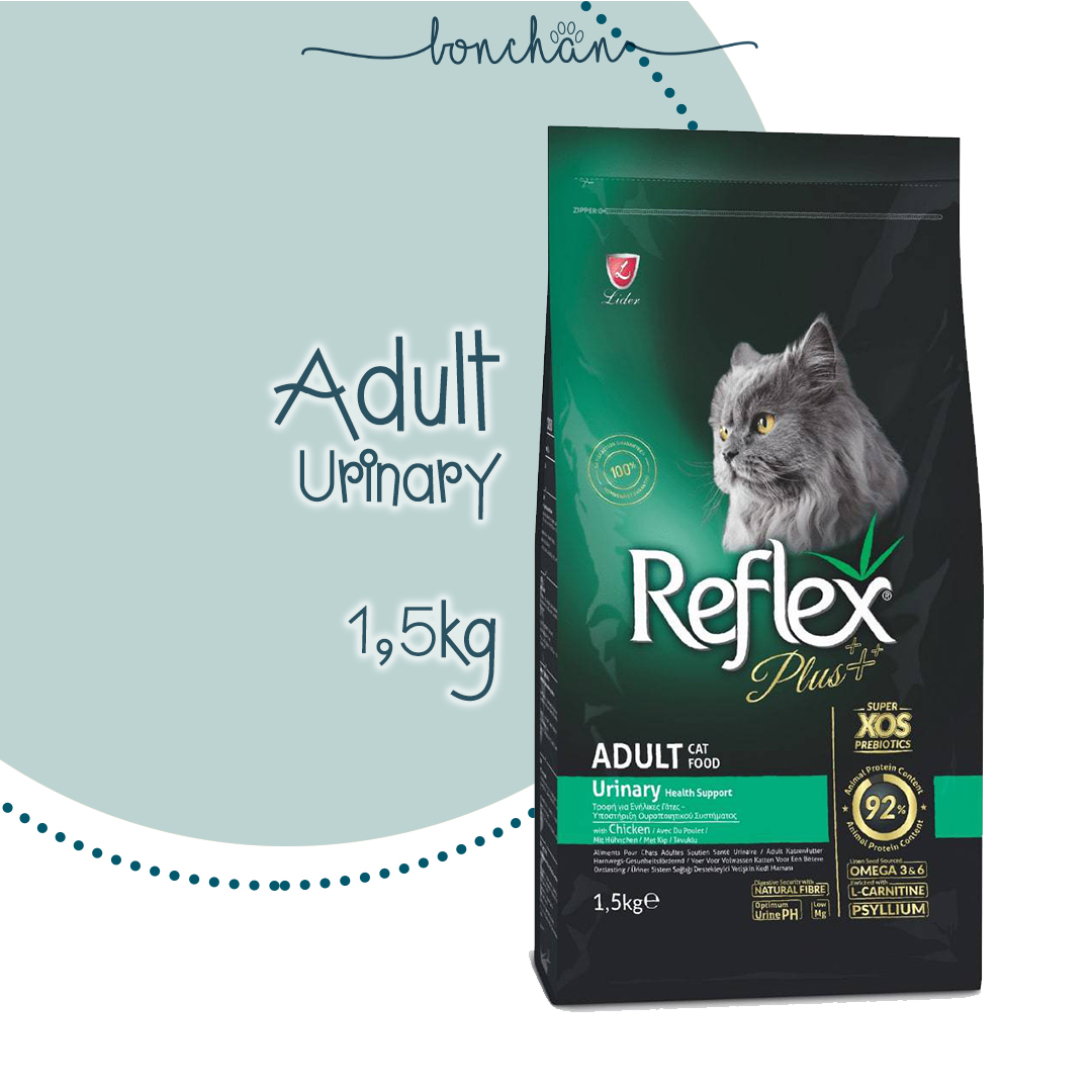 Hạt Reflex Plus cho mèo các loại túi 1,5kg