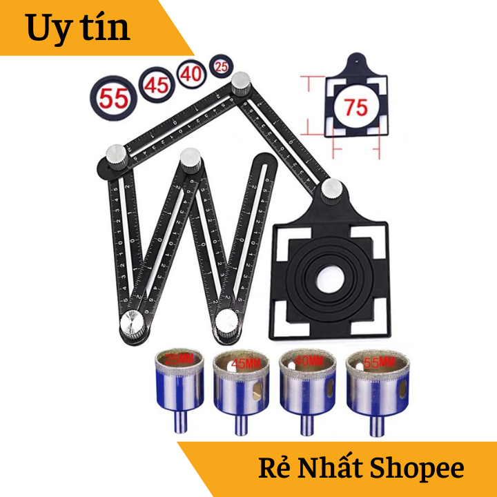 Thước Đo Góc Gấp Thước đo định vị