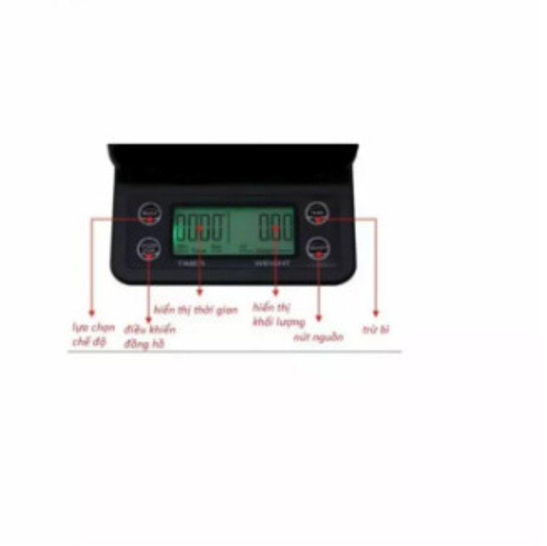 CÂN TIỂU LY ĐIỆN TỬ MS-K07 3000G X0.1G TIMER SCALE
