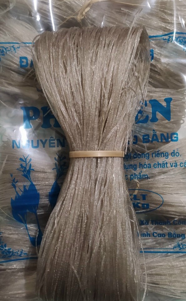Miến dong giềng thái tay sợi to