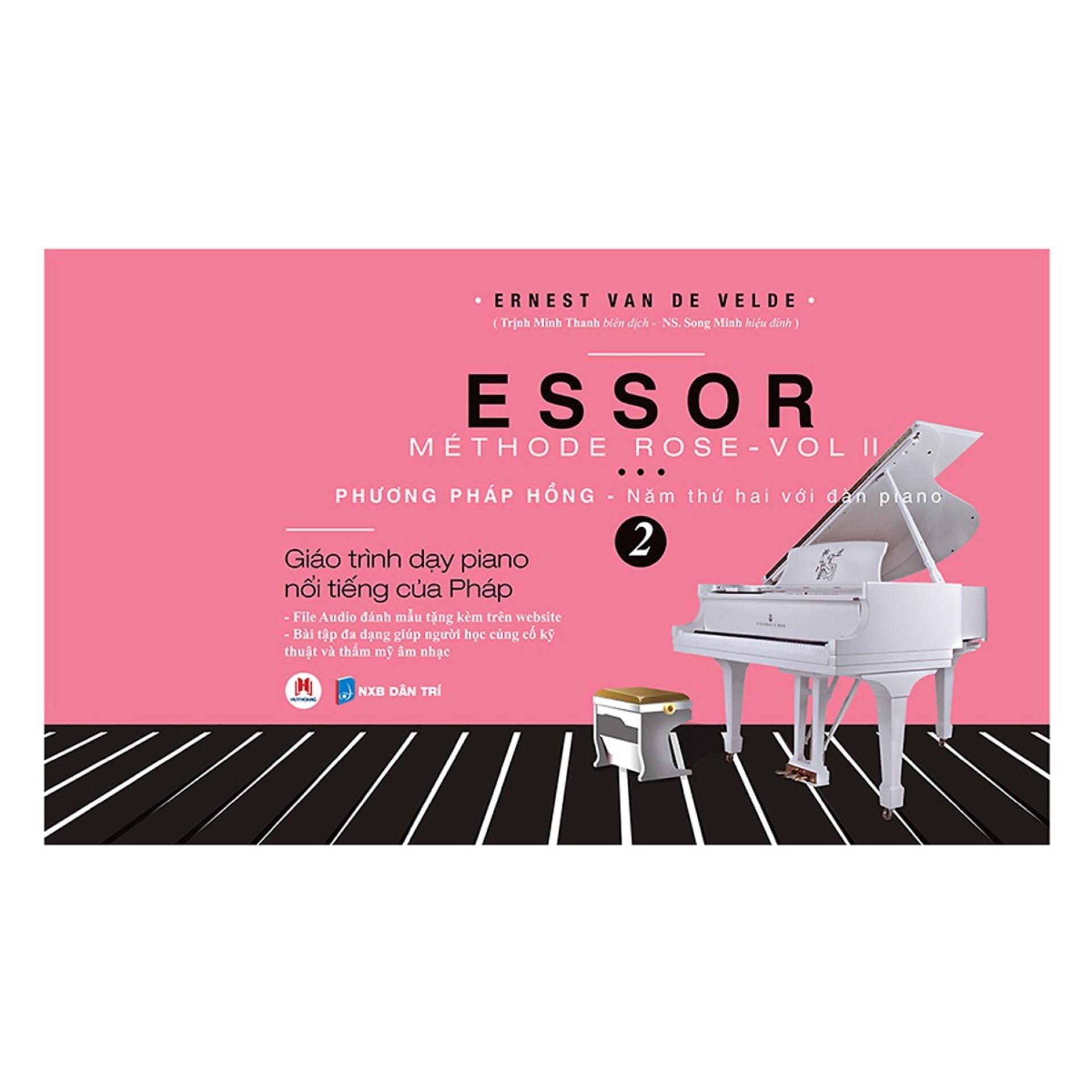 [HCM]Essor Méthode Rose - Vol 2  Phương Pháp Hồng - Năm Thứ Hai Với Đàn Piano