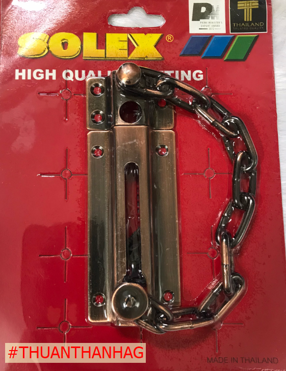 Chốt cửa an toàn dạng dây xích tiện dụng hiệu Solex