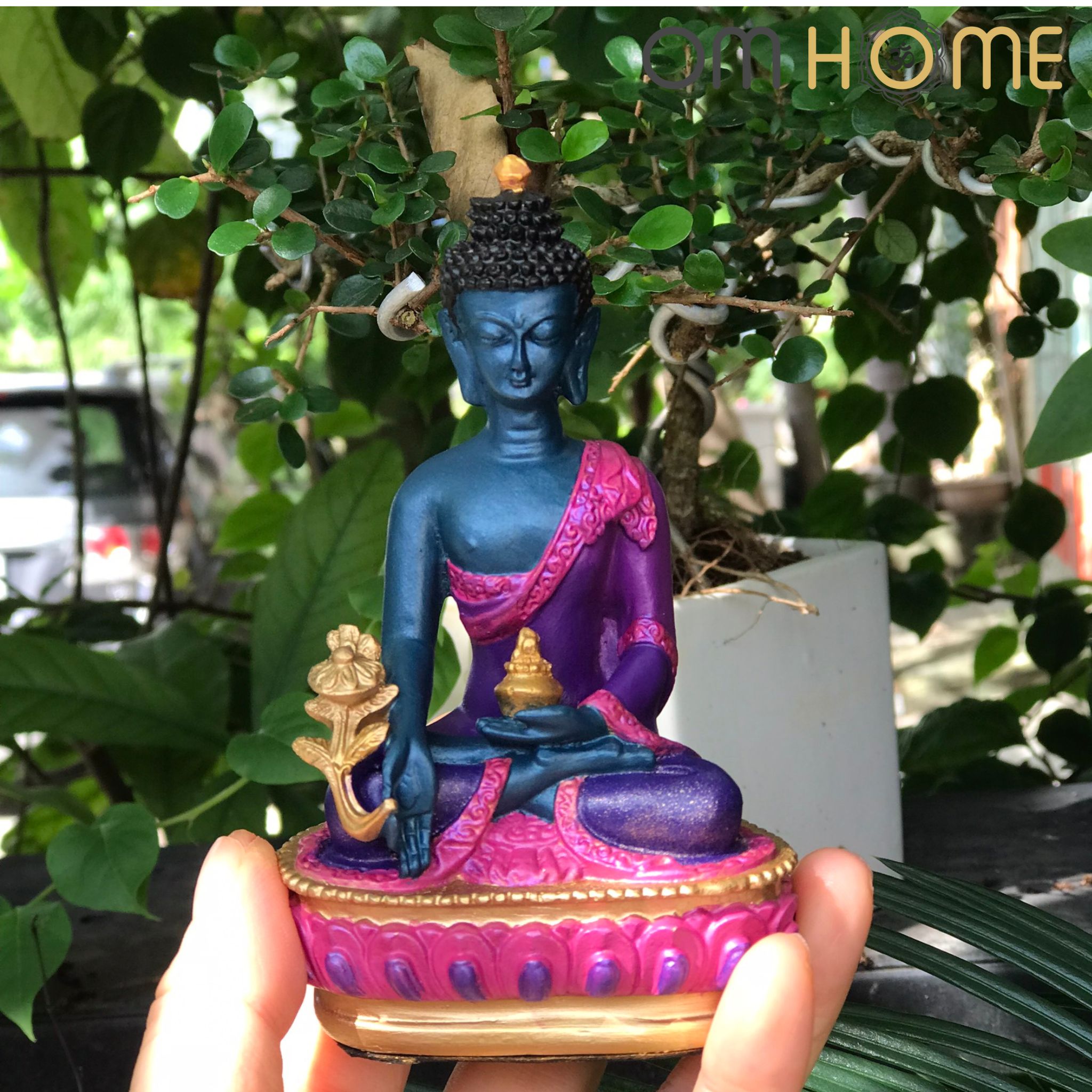 Tượng Phật Dược Sư Nhí Om Home