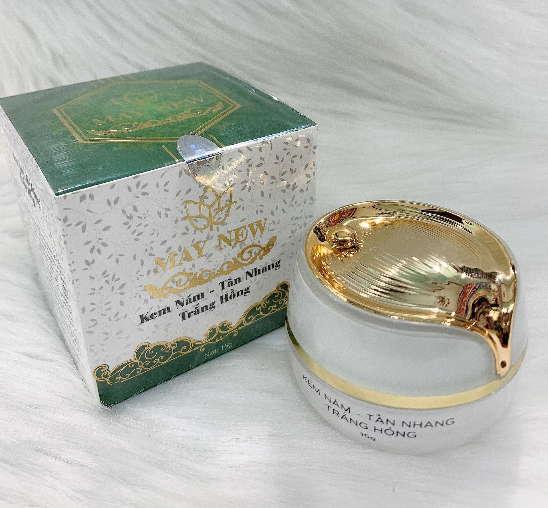[HCM]Kem nám tàn nhang trắng hồng May New
