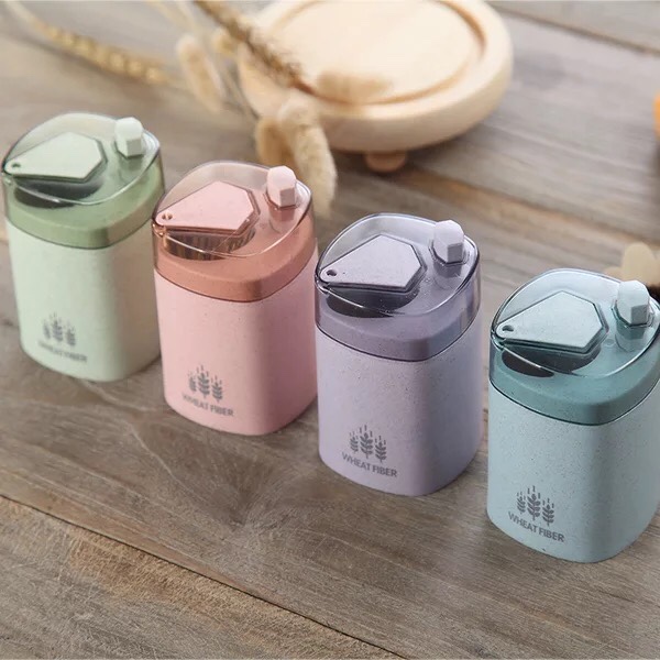 [HCM]Lọ đựng tăm làm từ lúa mạch