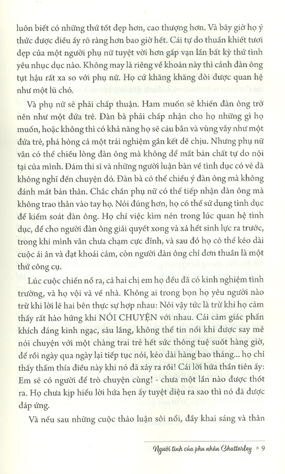 Người Tình Của Phu Nhân Chatterley