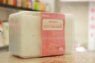 Bông Tẩy Trang Miniso Natural Cotton Pads 1000 miếng thumbnail