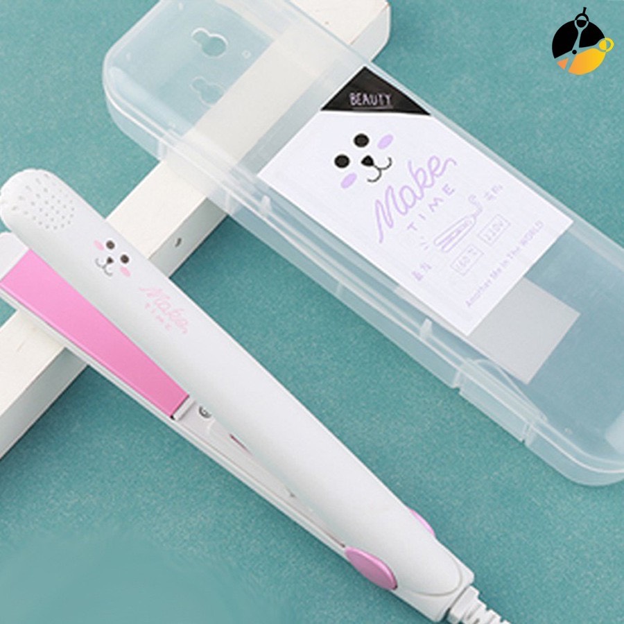 [CAO CẤP] Máy Uốn Tóc Duỗi Tóc Mini Đa Năng Máy Làm Tóc Mini Máy Là Tóc Nhỏ Gọn