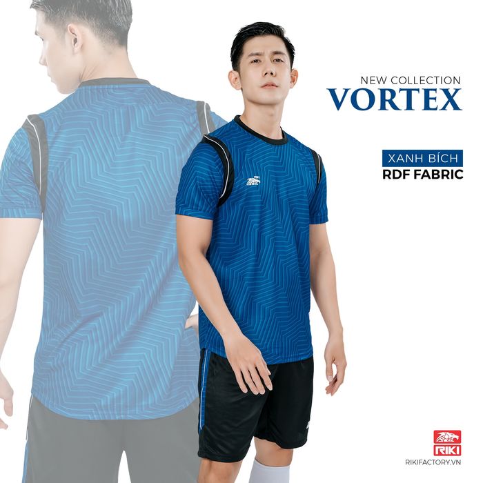 BỘ QUẦN ÁO ĐÁ BÓNG RIKI VORTEX - Thấm hút mồ hôi