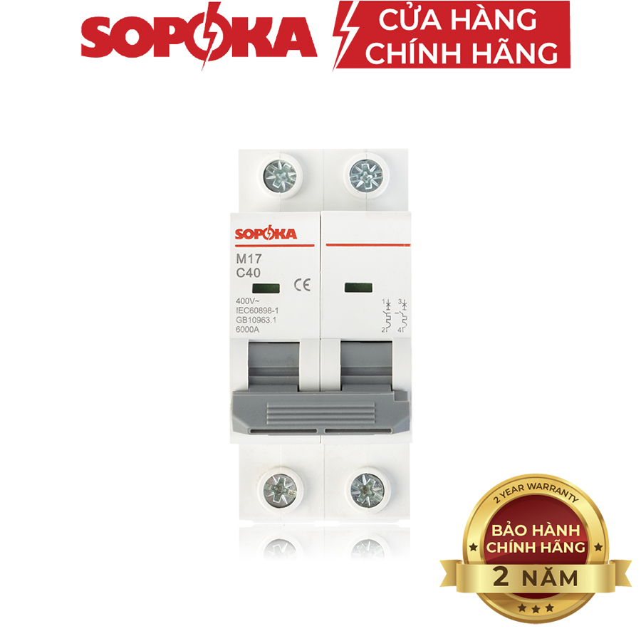 Aptomat 2 pha SOPOKA M17-2P32A,40A