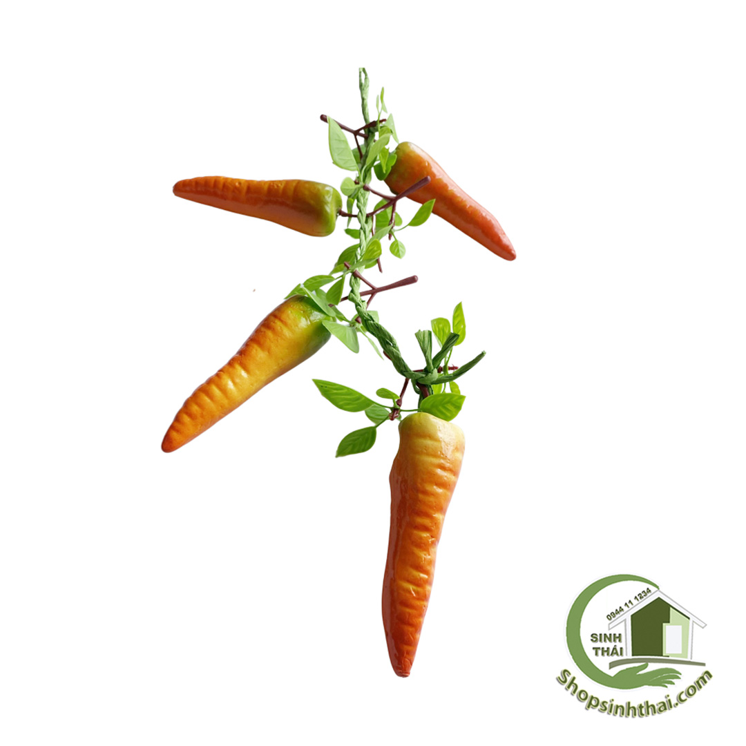 Dây củ cà rốt giả - Dây củ quả giả cao cấp [ Kho sỉ ]