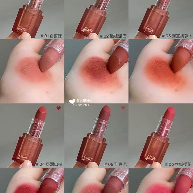 [HCM]Son Thỏi Lì Mịn Mượt Nhẹ Môi Bbia Last Powder Lipstick