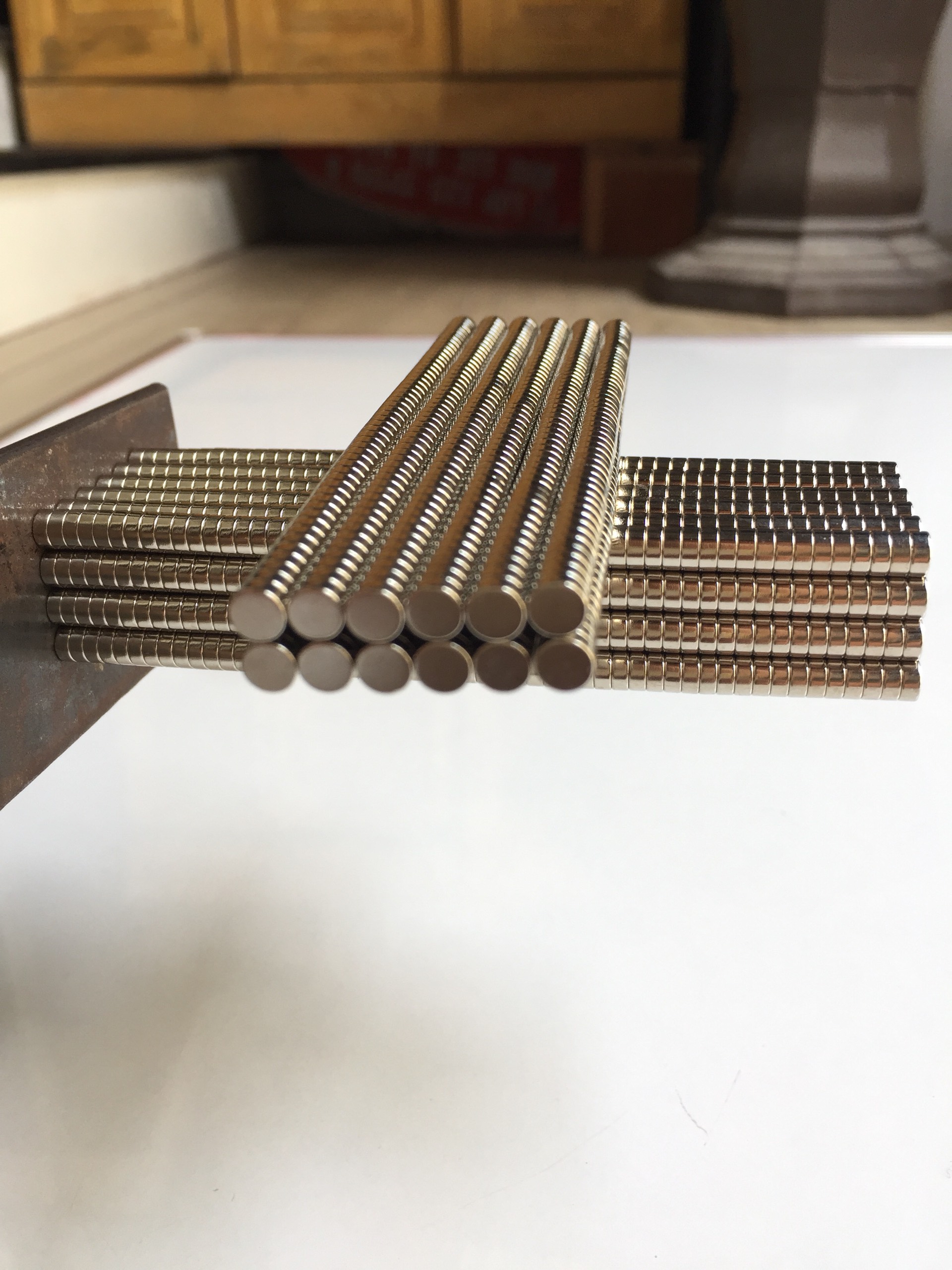 [HCM]Viên Nam Châm Trắng 5x2mm ( Từ Tính Hút Cực Mạnh ) N38 Nam Châm Đất Hiếm NdFeB