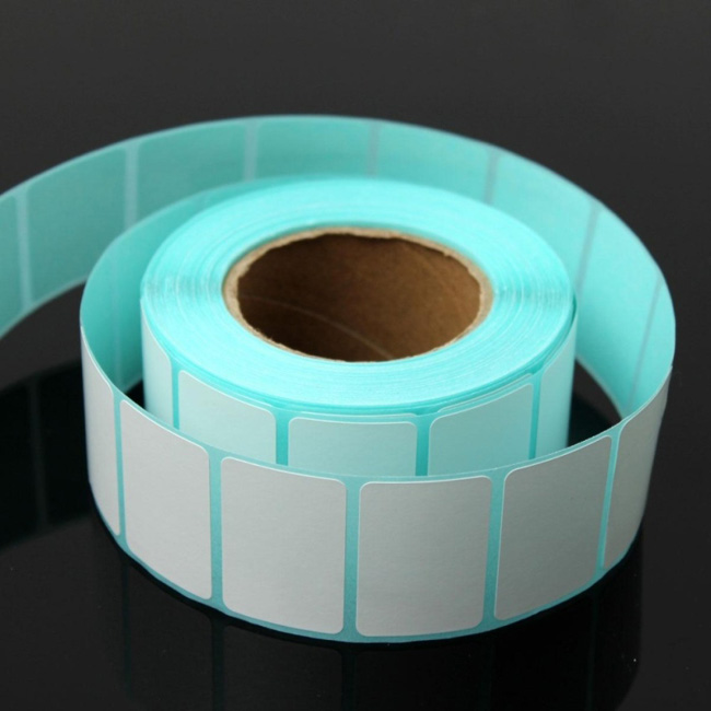 [HCM]Cuộn Giấy In Tem Trà Sữa 50x30mm - 1 cuộn