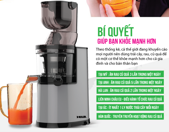 Máy ép chậm đa năng Roler RS-4459