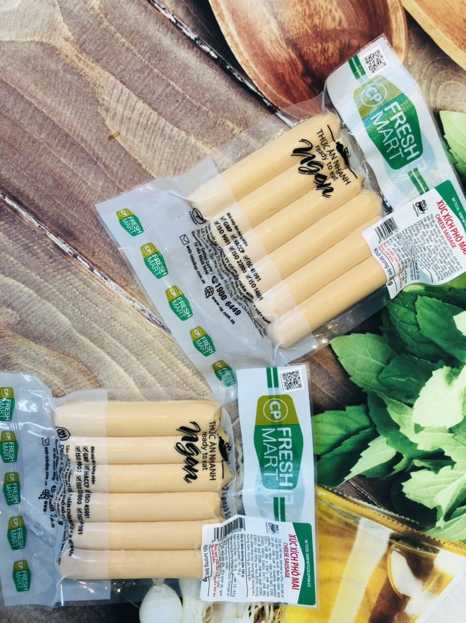 gói 200g xúc xích phô mai